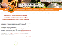 Tablet Screenshot of clictaberouette.com